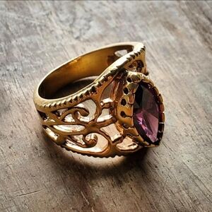 Vintage 14kt Filigree Ring